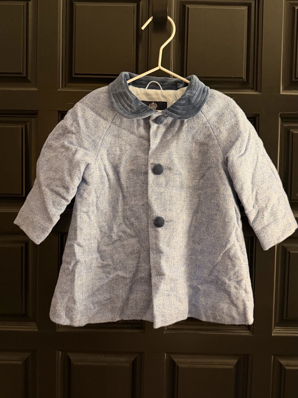 Infant 12-18m Trotters Heritage blue coat